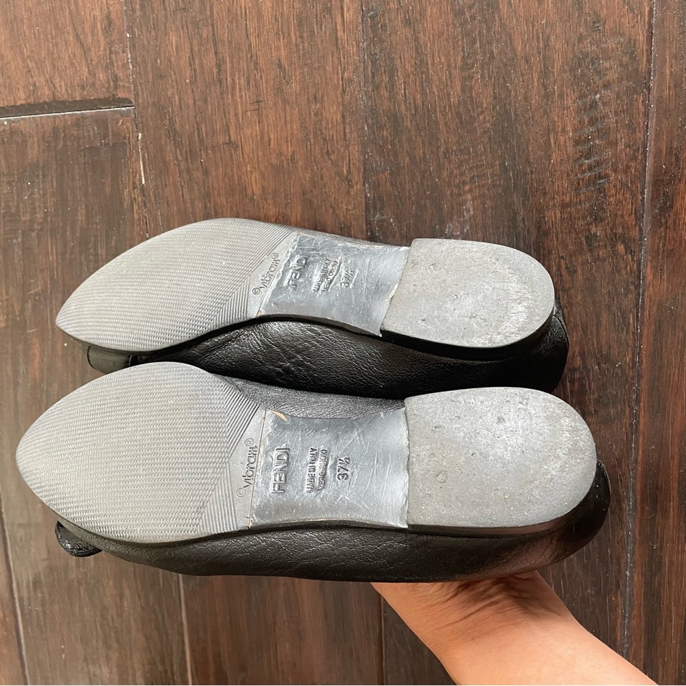 Fendi black buckle flats - Picture 7 of 7